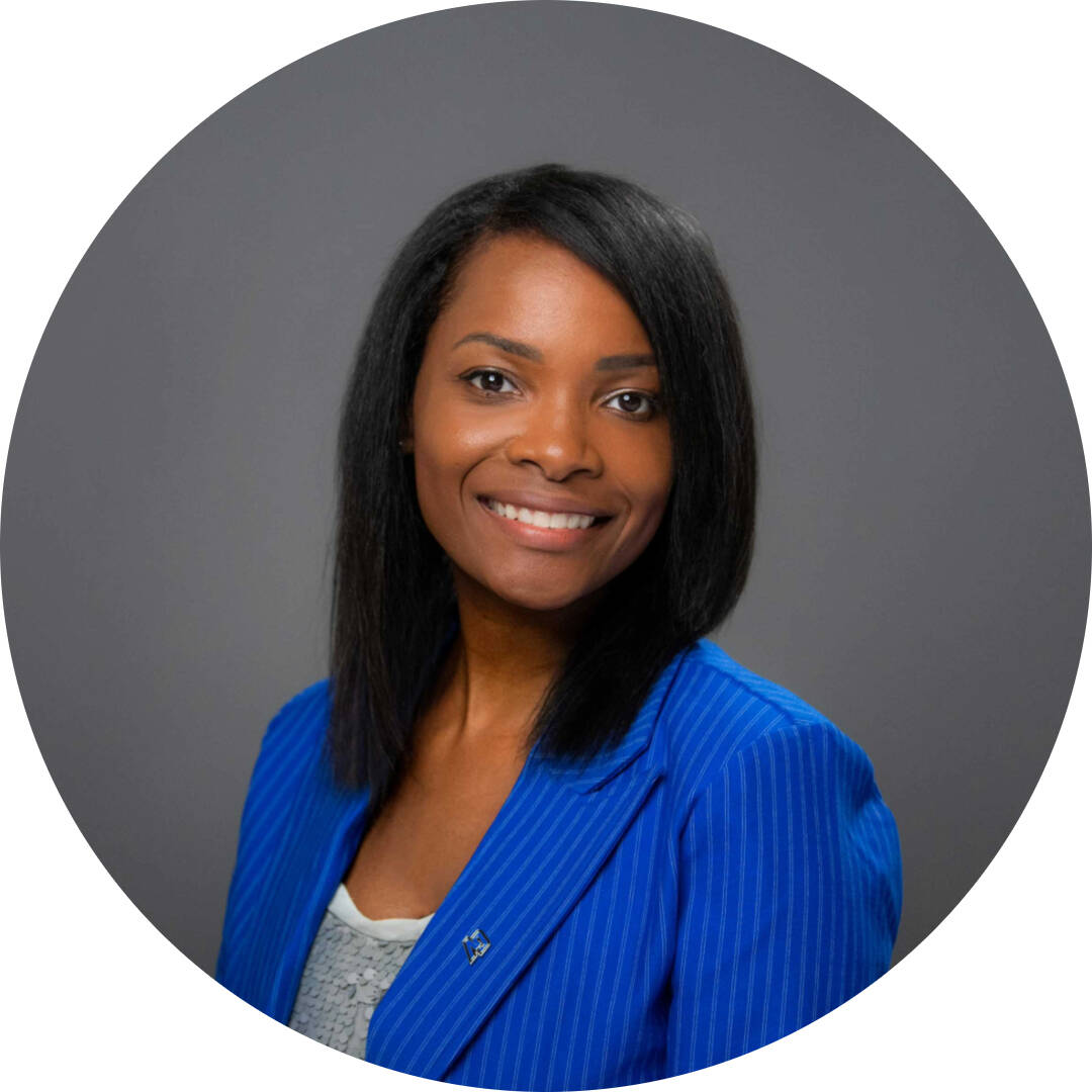 Candace Phenix smiling for her GVSU professional photo